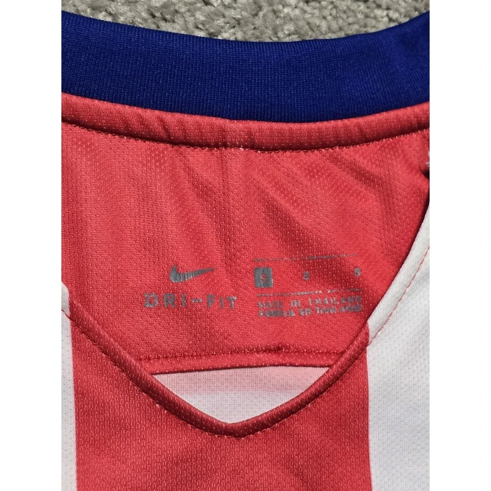 2017 Atletico Madrid‎ Home Football Shirt #11 Camilo Jersey Nike Mens S